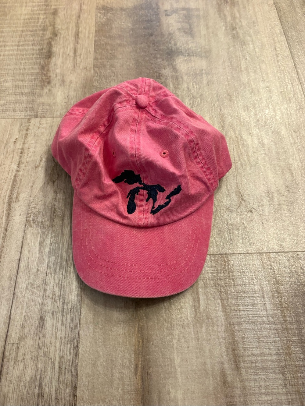 Pink Great Lakes Lake Michigan Hat